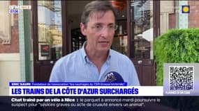 Côte d'Azur: avec les vacances d'été, les usagers des trains face à la surfréquentation