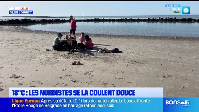 Jusqu'à 18 degrés sur la Côte d'Opal aujourd'hui !