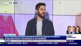 Omaj propose un service de dépôt-vente en ligne de vêtements de seconde main