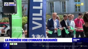 La première voie lyonnaise inaugurée