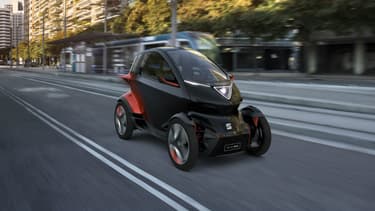 Seat a présenté ce lundi un concept de mobilité urbaine, le Minimo.
