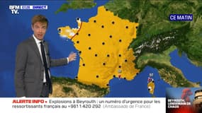 La météo pour ce mercredi 5 août 2020