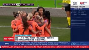 Ligue des champions féminine : L'OL qualifié pour les demies après un succès contre Wolfsburg