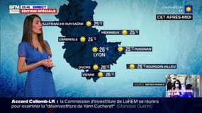 Météo: rien ne bouge dans le ciel lyonnais ce vendredi, toujours beaucoup de soleil et des températures clémentes qui iront jusqu'à 26°C