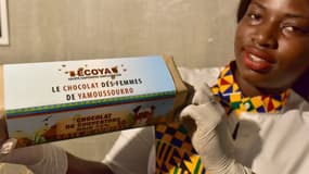 Un jeune chef pâtissier ivoirien a lancé lundi le premier bloc de chocolat fabriqué en Côte d'Ivoire
