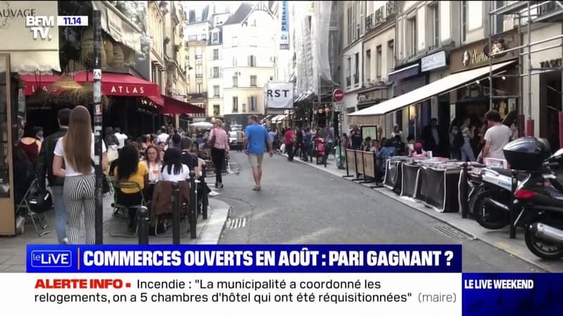 À Paris, ces commerces qui font le pari de rester ouverts au mois d'août