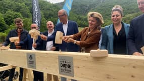 La construction du casino de Digne-les-Bains a été lancée ce mercredi 4 juin.