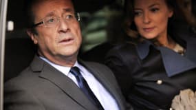 François Hollande et Valérie Trierweiler en 2012.