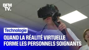 Dans certaines écoles de soins infirmiers, les élèves sont formés avec... des casques de réalité virtuelle