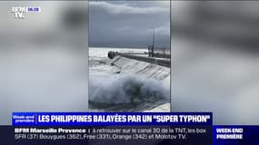 Philippines: le super typhon "Man-Yi" a causé de gros dégâts matériels sur place