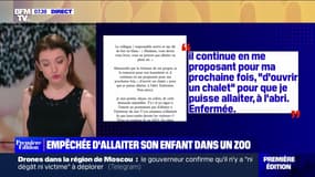 Le choix de Marie : Empêchée d'allaiter son enfant dans un zoo - 21/06