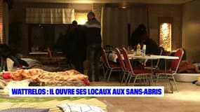 Un restaurateur accueille des personnes sans domicile fixe à Wattrelos.