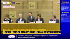 Monte-charge/vol au Louvre: "Cet axe est un axe qui relève de la Préfecture de Police de Paris", déclare Dominique Buffin