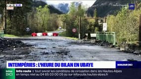 Intempéries dans la vallée de l'Ubaye: le bilan des dégâts après les fortes pluies la nuit dernière