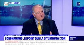 Coronavirus à Lyon : le professeur Christian Chidiac fait le point sur la situation 
