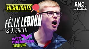 Résumé / WTT Star Contender Ljubljana (1/4 de finale) - Félix Lebrun vs Jonathan Groth