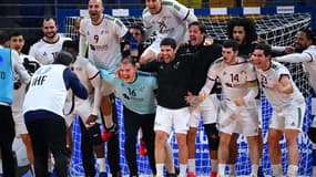 Les joueurs portugais après la victoire face à la Suisse