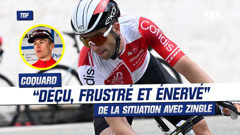 Tour de France (E13) : Coquard “déçu, frustré et énervé” de la situation avec Zingle