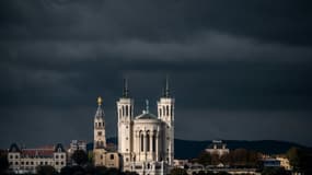 La basilique Notre-Dame de Fourvière à Lyon, le 15 octobre 2020