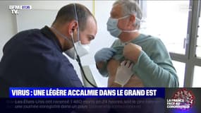 Une légère accalmie du coronavirus est observée dans le Grand Est