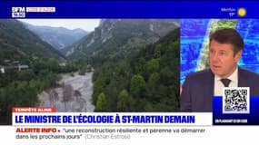 Tempête Aline: "une reconstruction résiliente et pérenne va démarrer dans les prochains jours", annonce Christian Estrosi