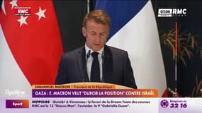 Gaza : Emmanuel Macron durcit le ton face à Israël