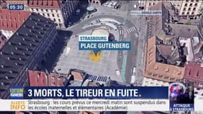 Trois morts et le tireur en fuite à Strasbourg: que s'est-il passé ?