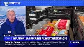 Serge Malet, responsable des Restos du Cœur en Île-de-France: "Nous avons une très forte croissance d'inscriptions de bébés"