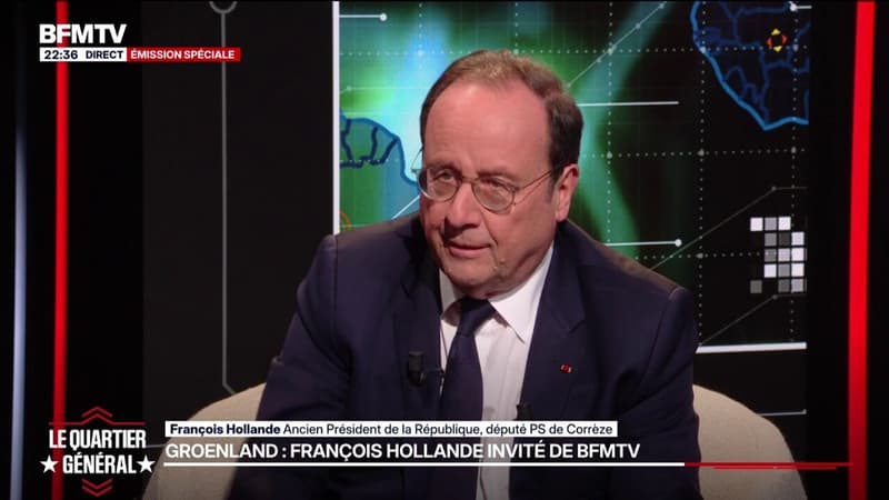 "Ce n'est pas parce qu'il y aurait un accord que ce serait un bon accord", estime François Hollande à propos du Groenland