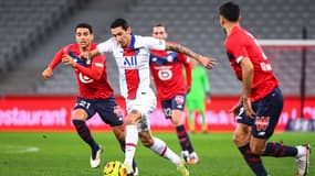 Angel Di Maria lors de Lille-PSG