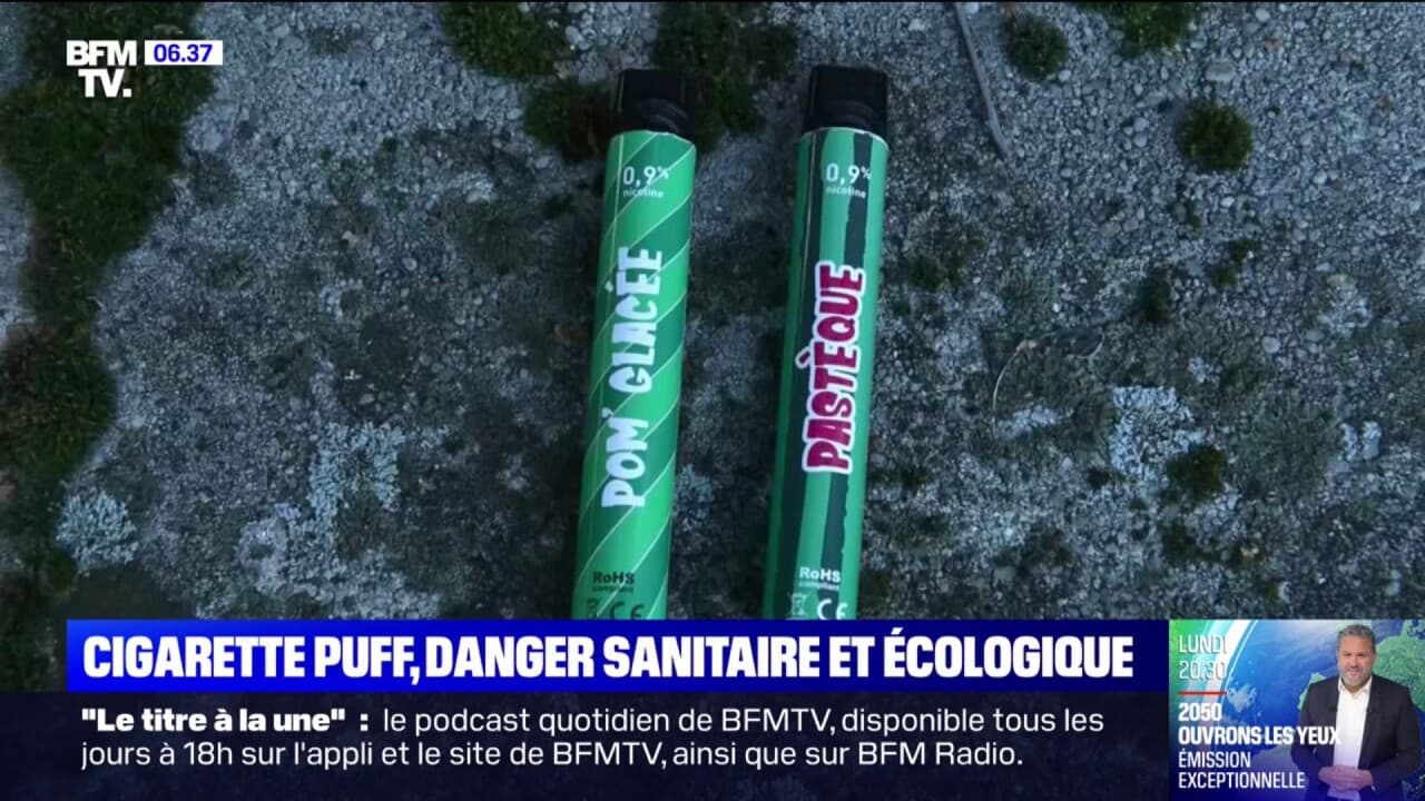 puff danger sans nicotine Voies respiratoires, cerveau, cœur... La puff est-elle sans risque pour la  santé des plus jeunes ? (Non) main image 1