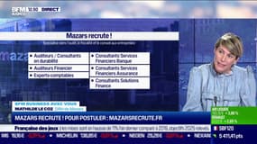 Ça recrute ! Mazars : Groupe international spécialisé dans l’audit, la fiscalité et le conseil aux entreprises