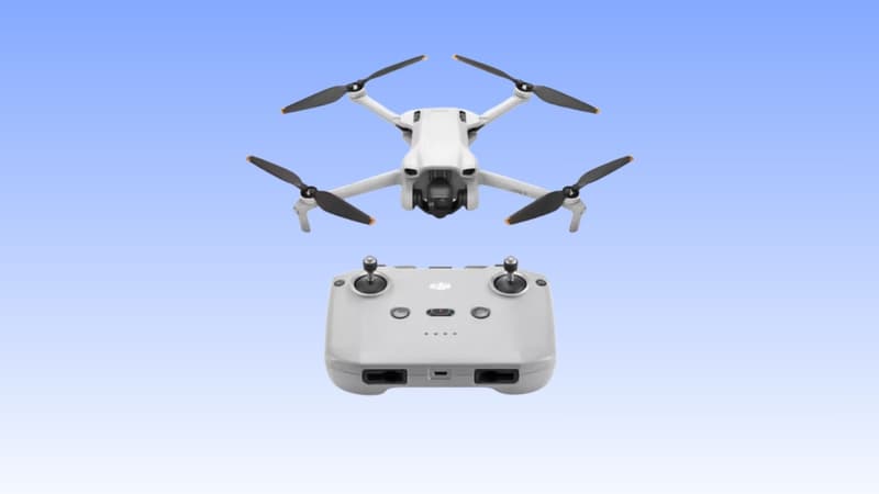 Le drone DJI Mini 3 est vendu à moitié prix sur ce site et ça ne va pas durer