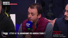 FORUM BFM - Colère agricole: "Emmanuel Macron n'a plus aucun poids en Europe, les jeux sont faits depuis longtemps", déplore Bertrand Loup, vice-président des Ultras de l'A64