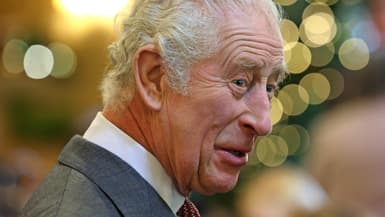 Le roi Charles III le 13 novembre 2023 à Highgrove House.