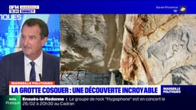 Grotte Cosquer: Richard Strambio, conseiller régional délégué au patrimoine et à la mémoire, détaille ses "merveilles"