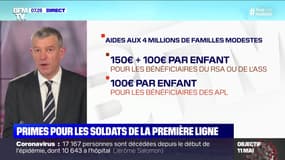 Primes pour les soldats de la première ligne - 16/04