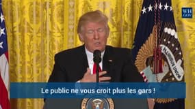 "J'ai gagné"... quand Trump donne une conférence de presse surréaliste