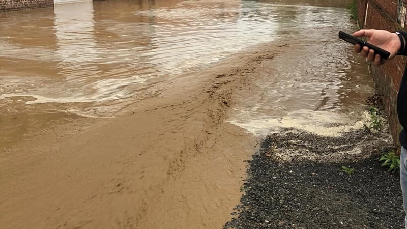 Pas-de-Calais: le village de Saint-Léger touché par des coulées de boue ce jeudi