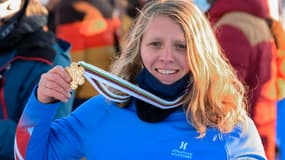 Charlotte Bankes sous les couleurs de la Grande-Bretagne en février 2021