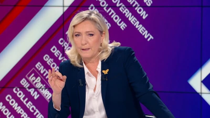 Budget 2023: Marine Le Pen n'a pas de doute, 