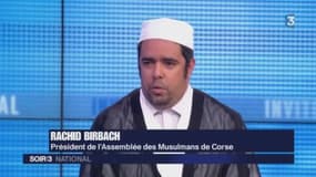 Rachid Birbach, le faux imam corse sur France 3.