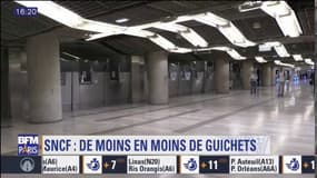 SNCF: de moins en moins de guichets dans les gares parisiennes 
