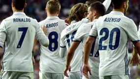 Les joueurs du Real Madrid