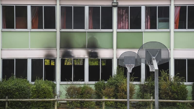 Une école incendiée à Béziers.