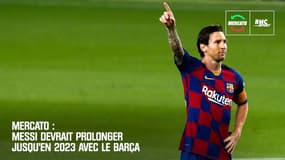 Mercato : Messi devrait prolonger jusqu'en 2023 avec le Barça