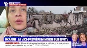 Guerre en Ukraine: "Plus les sanctions [européennes] seront sévères, plus les ressources russes seront moindres", affirme la vice-première ministre ukrainienne