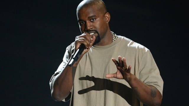 Kanye West aux MTV Vidéo Music Awards en 2015