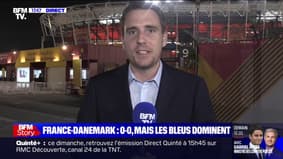 France-Danemark: 0-0 à la mi-temps, des occasions mais pas de but pour les Bleus