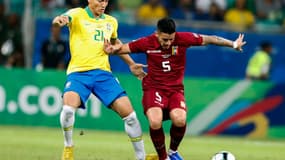 Richarlison face au Venezuela mercredi dernier.